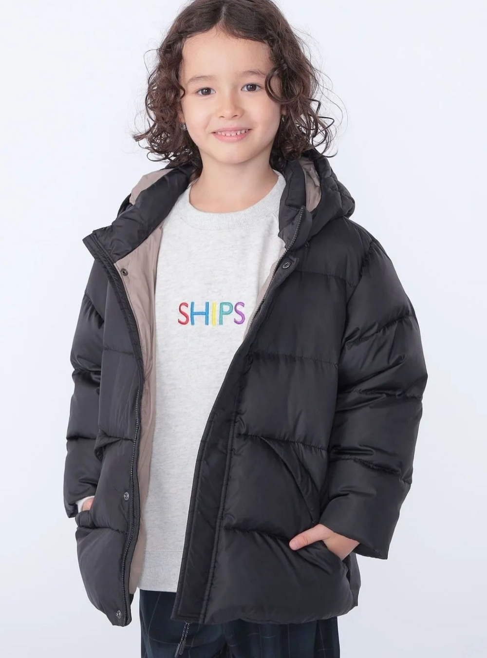 SHIPS KIDS　BOYSダウンジャケット
