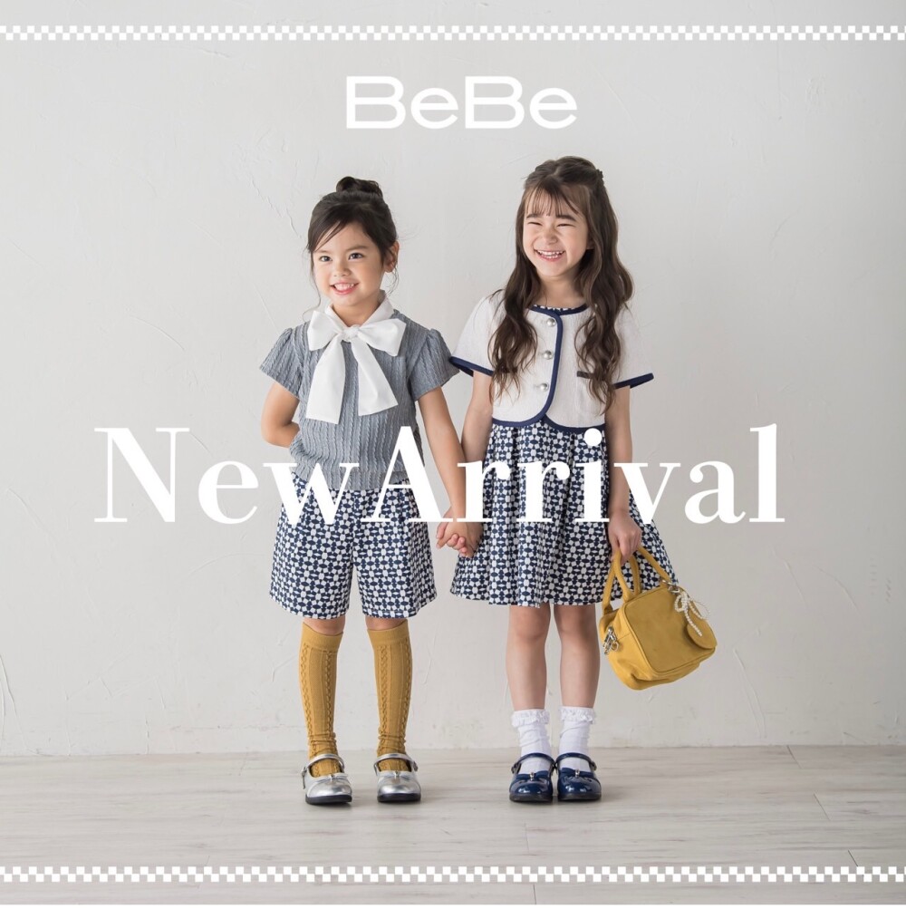 【BeBe】8月新作のご紹介🎀💙✨