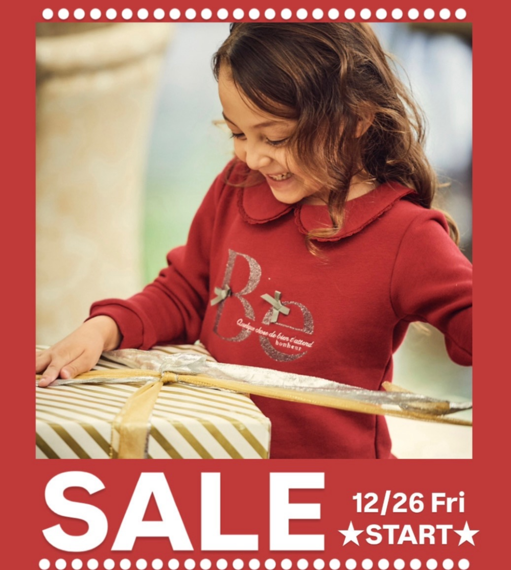 【BeBe】クリアランスセールのお知らせ📢💫🎅🏻