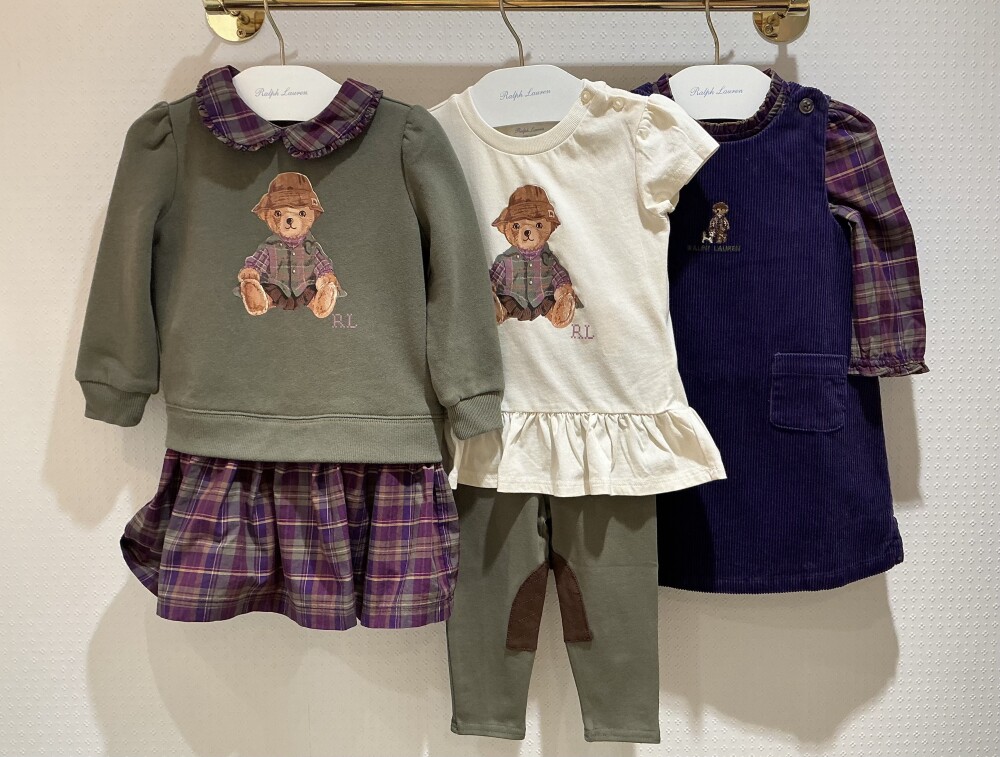 🧸ポロベア 秋の新作ご紹介🍂