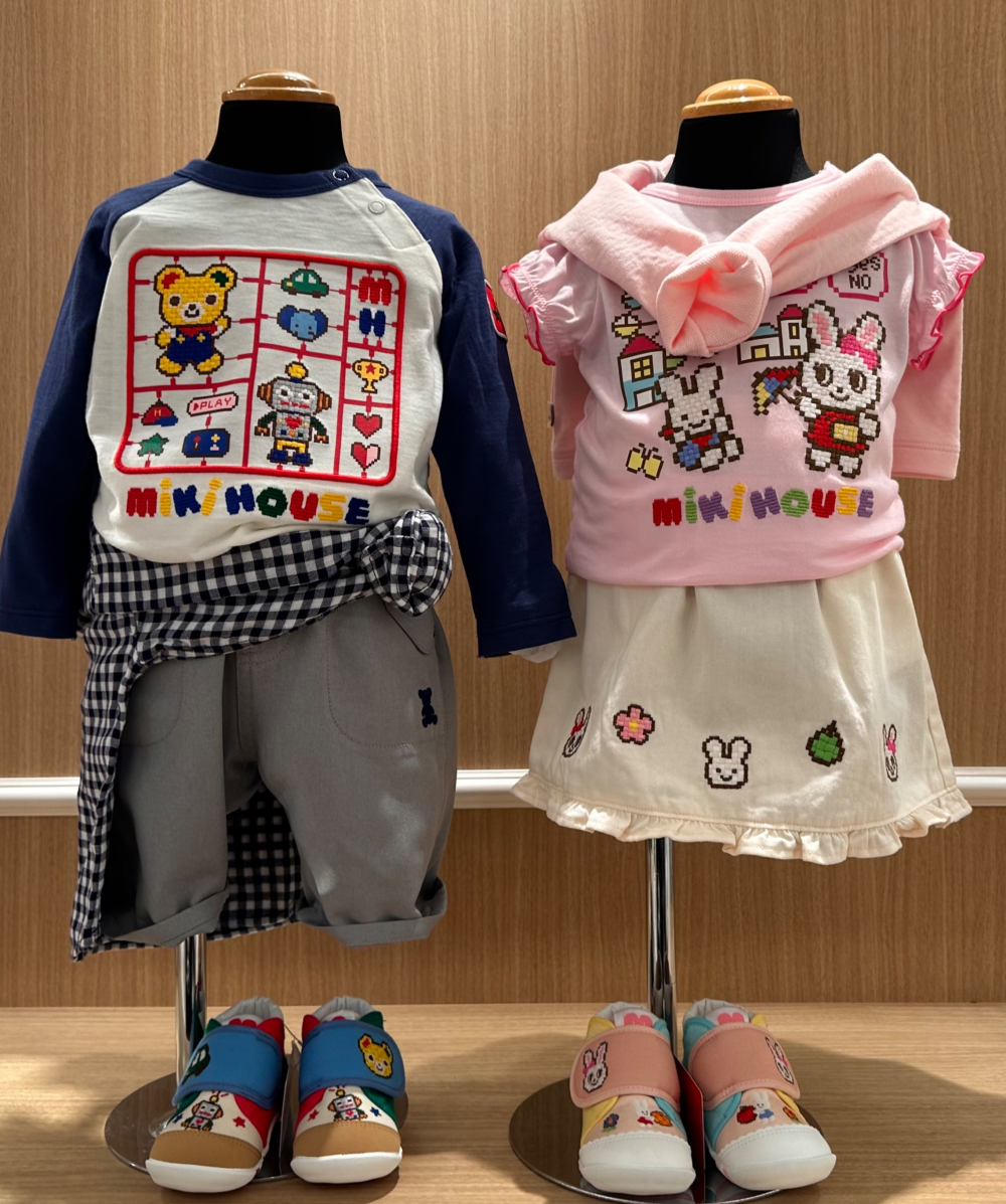 【ミキハウス】レトロゲームの世界へ🎮♡🤖