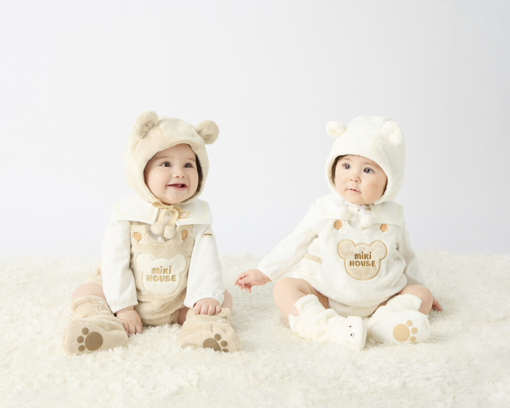 【ミキハウス】思わず触れたくなる🧸マイクロファーシリーズ