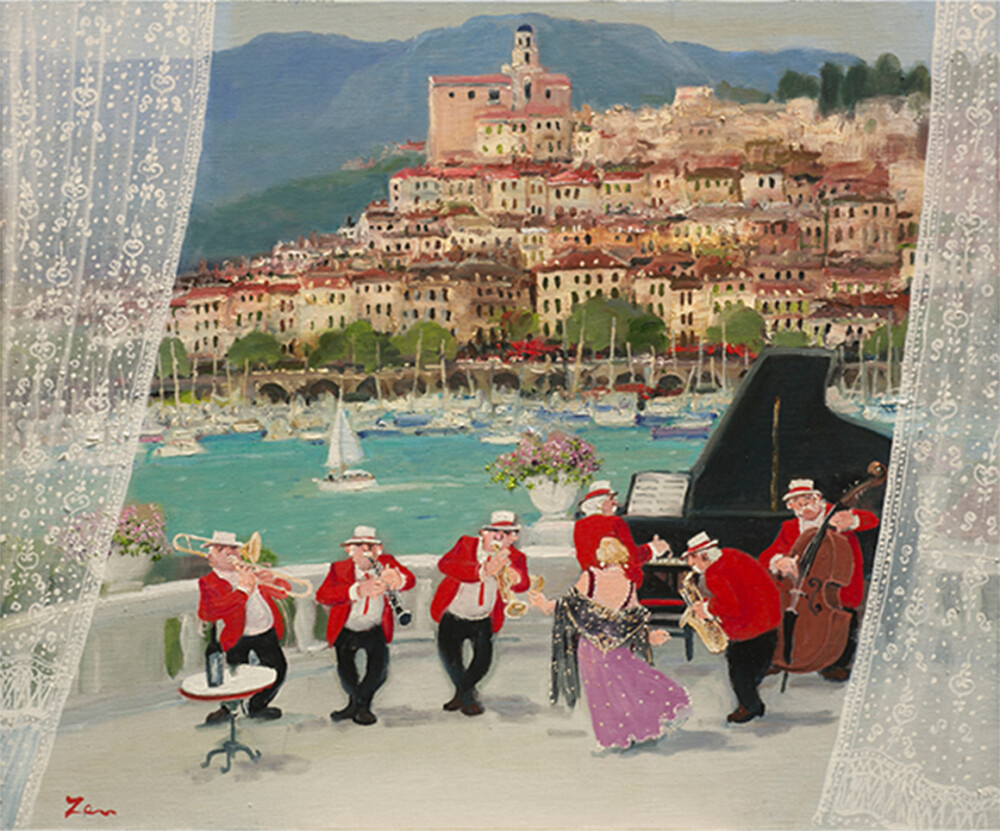 人生の黄昏を楽しもう 田中 善明 油彩画展