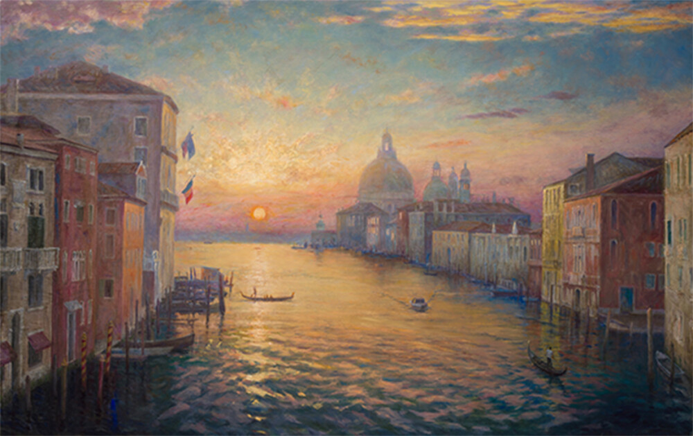 光と空気の調和する自然風景 金子 琢磨 油彩画展