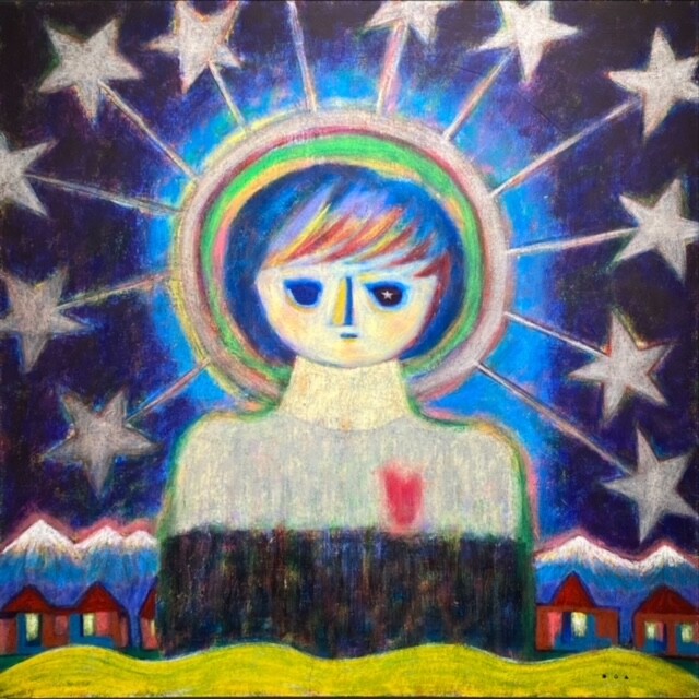 オーガベン 洋画展 「月を探しに」