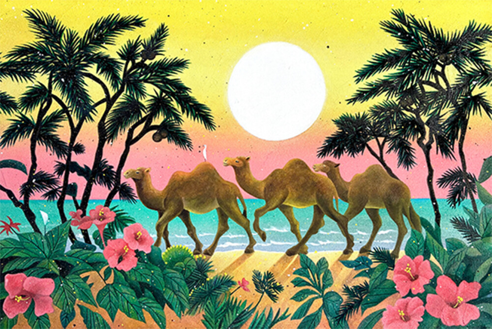 － 楽園の旅 － 長沼 慧絵画展