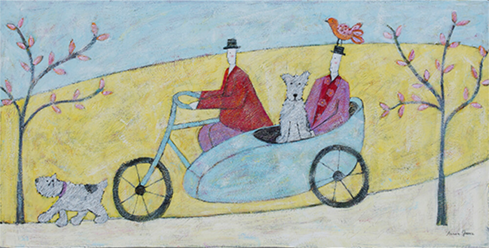 『英国流ユーモアの魅力』 アノラ・スペンス絵画展