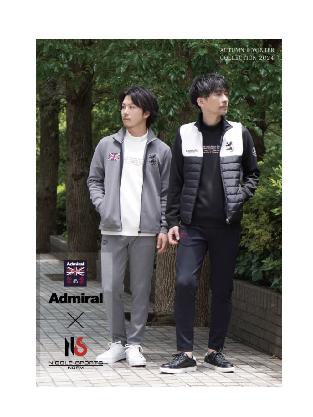2024年☆新作《Admiral×NICOLE SPORTS》 | リエラボ ニコルクラブフォーメン | 大丸神戸店公式 SHOP BLOG