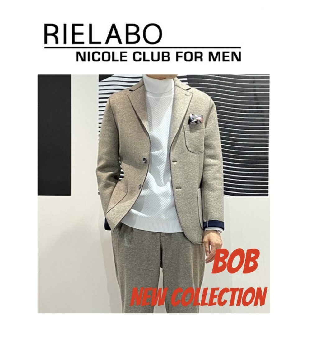 2024年☆新作《BOB ウールボンディングジャケット＆コート
