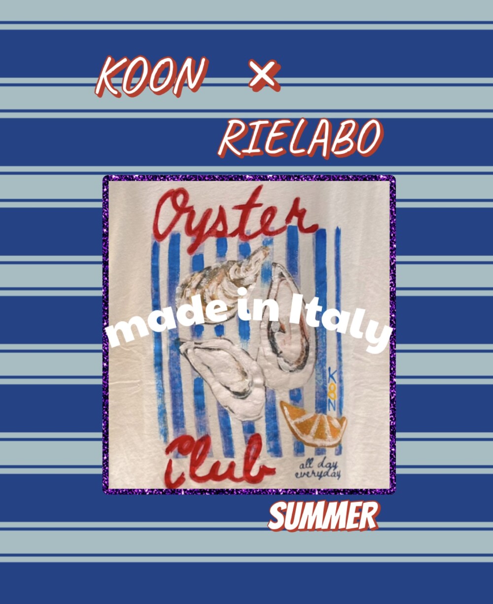 イタリア発【KOON】×【RIELABO】COLLABORATION