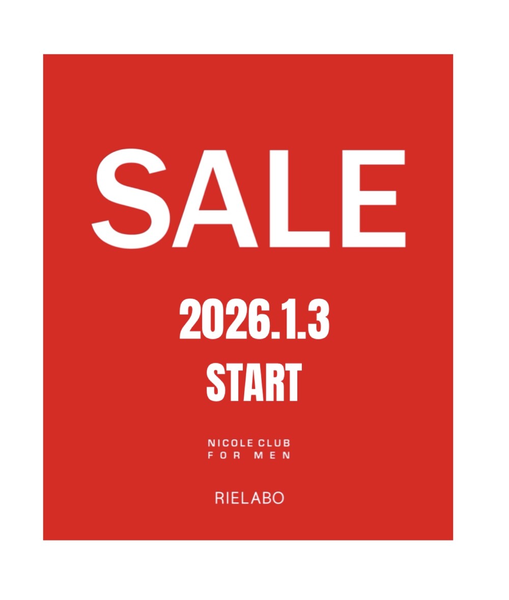 2026年《WINTER　SALE》1/3(土)スタートです。
