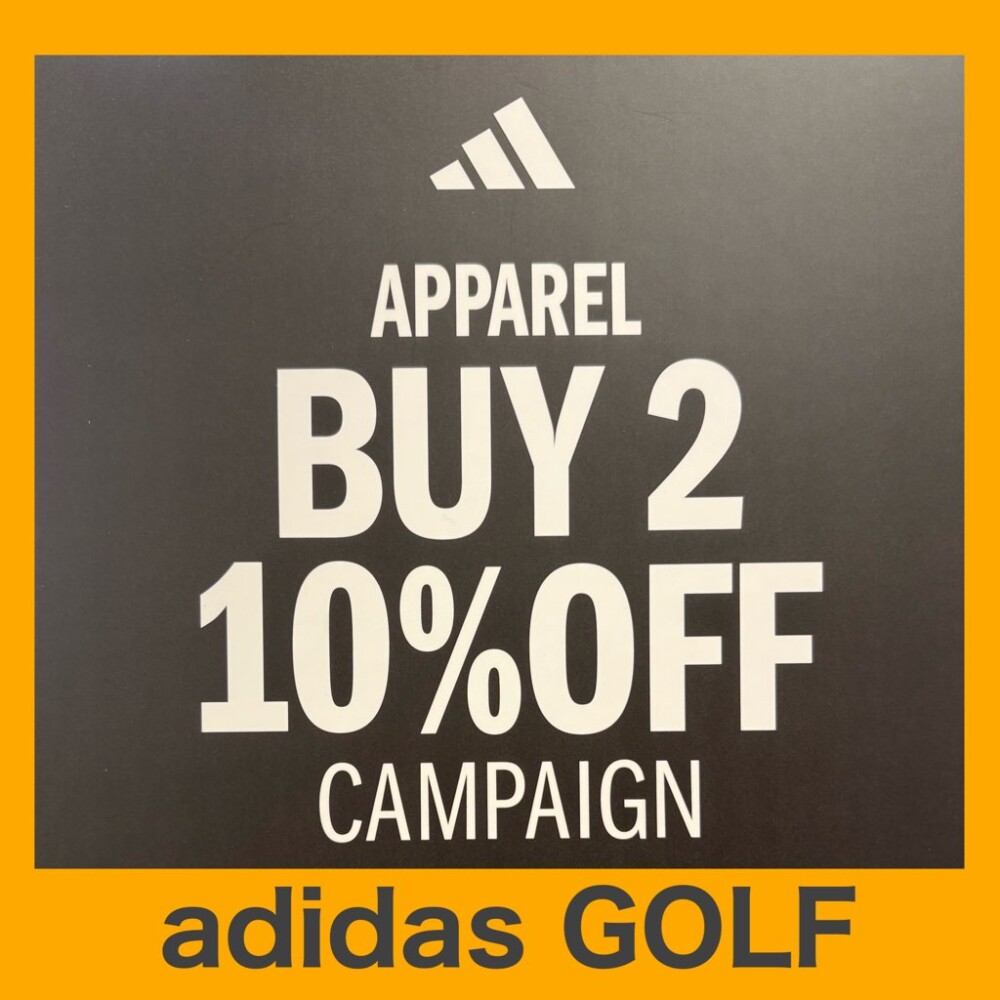 アパレルBUY2キャンペーン -adidas GOLF-