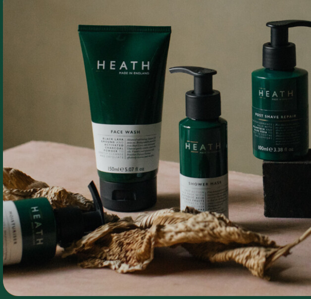 【HEATHメンズコスメ】働く男性たちに、極上のスキンケアを。✨✨