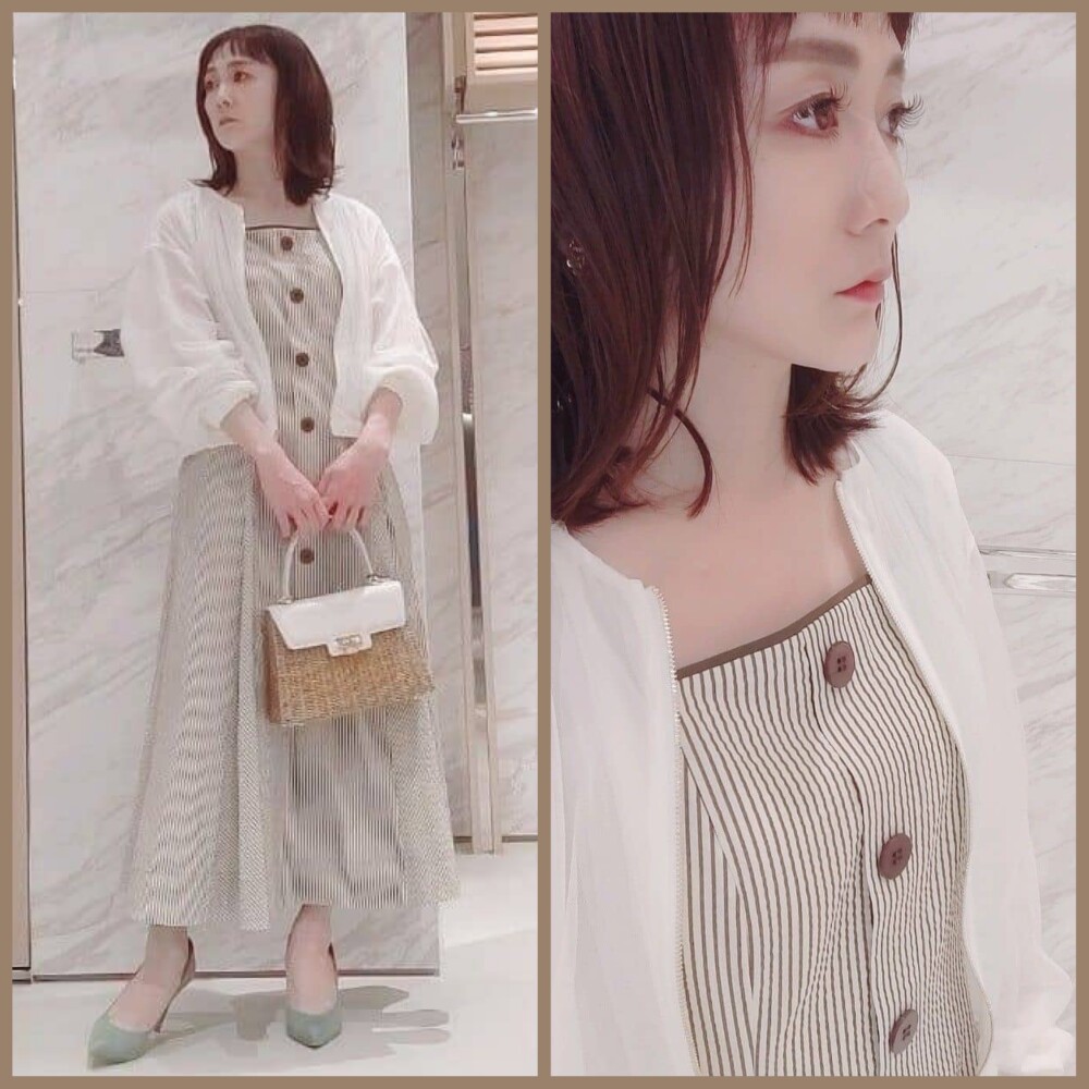 《Sサイズフェアのご案内》リゾート風ワンピース🐬🫧‪