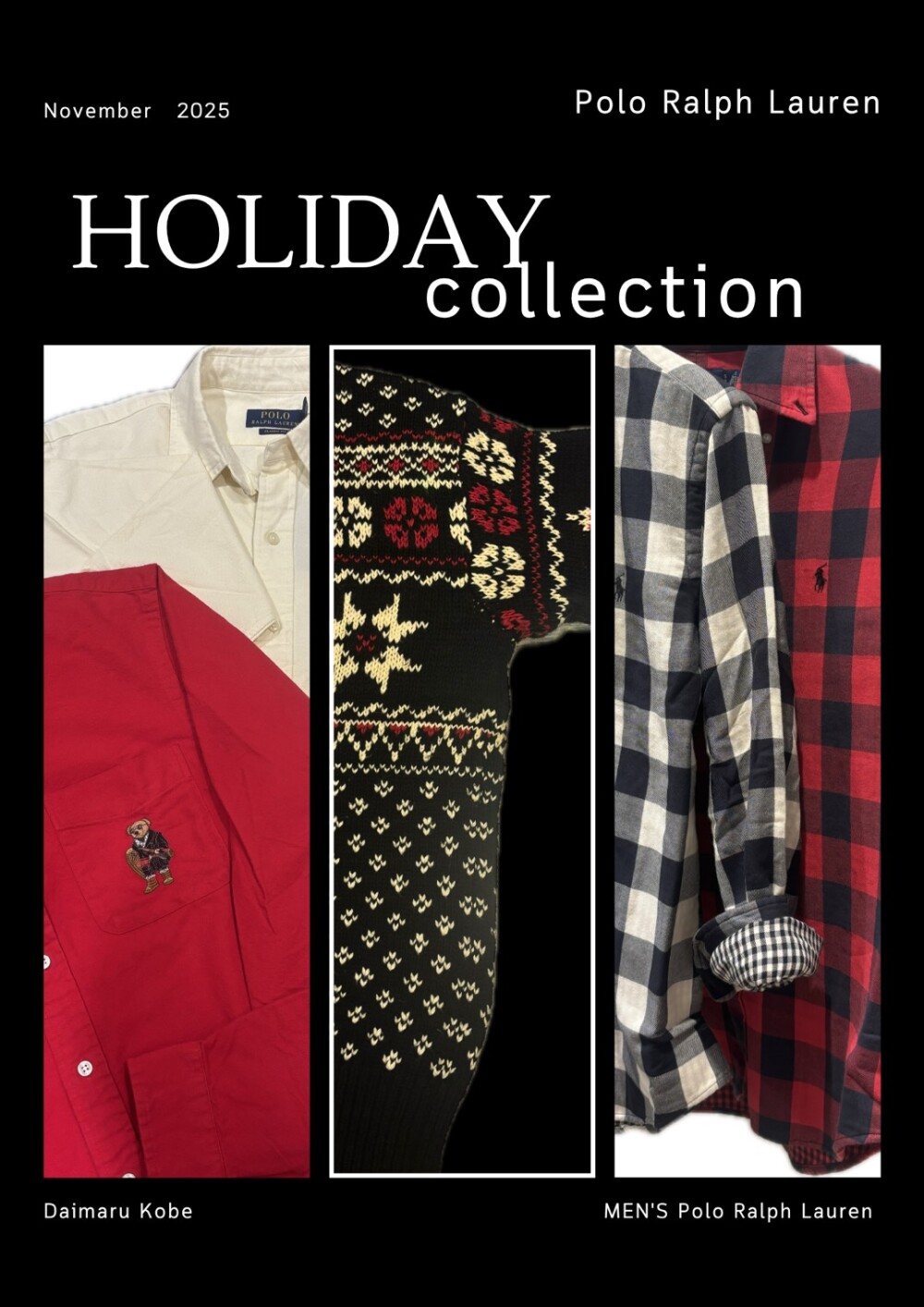 Holidayシーズンの新作アイテムをご紹介！