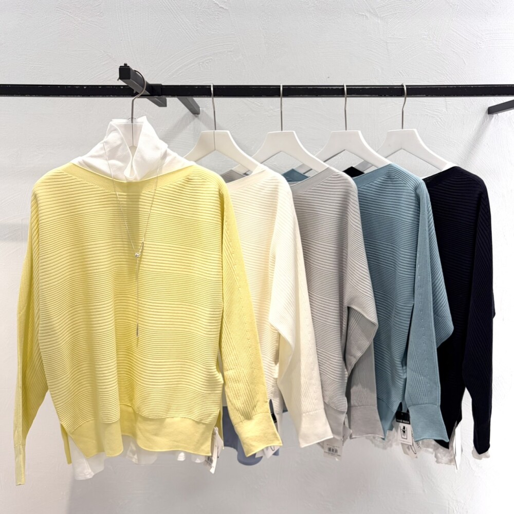 〜春のお出かけに〜☘️春色ホールガーメントニット☘️