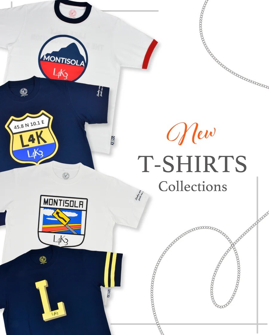 夏を楽しむロゴTシャツ