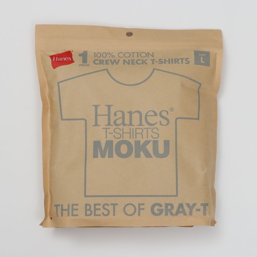 「Hanes T-SHIRTS MOKU」汗染みを克服した最高のグレーTが登場！