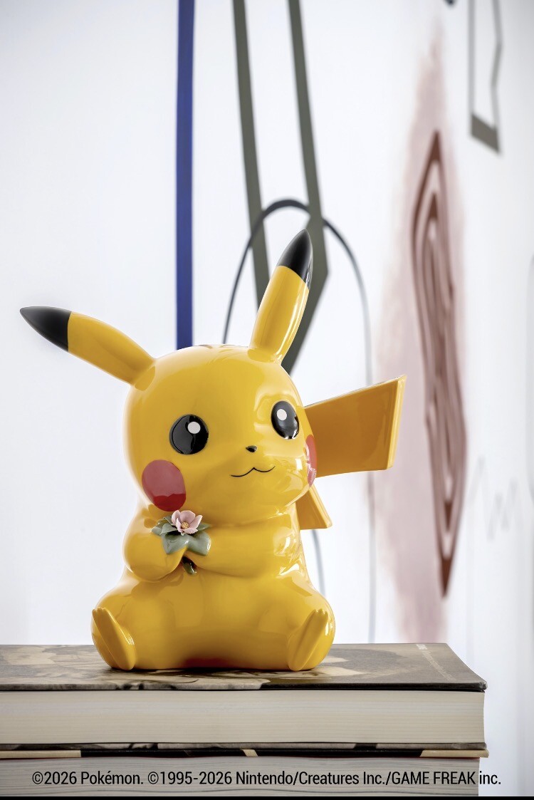 【リヤドロ】新作ピカチュウのご案内