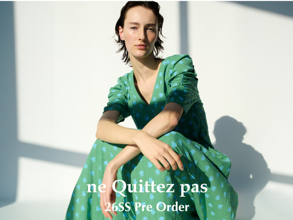 新作入荷と受注会開催のお知らせ