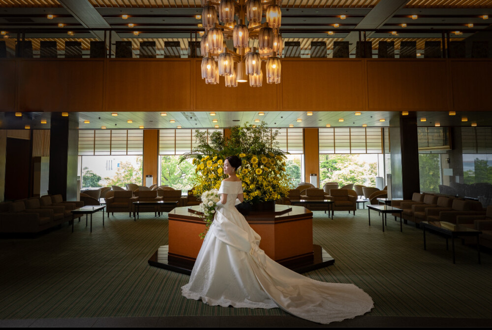 〈ウェディング〉和と洋の融合＊格式あるホテル「ホテルオークラ神」
