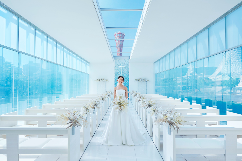 〈ウェディング〉海と神戸の街に祝福されて—永遠を誓う港のウェディングー