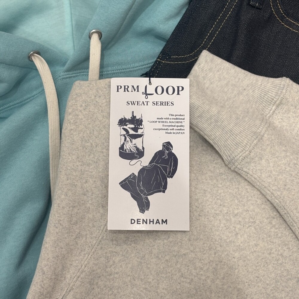 デニムスタイルを格上げする、カジュアルウェア“PRM LOOPシリーズ”