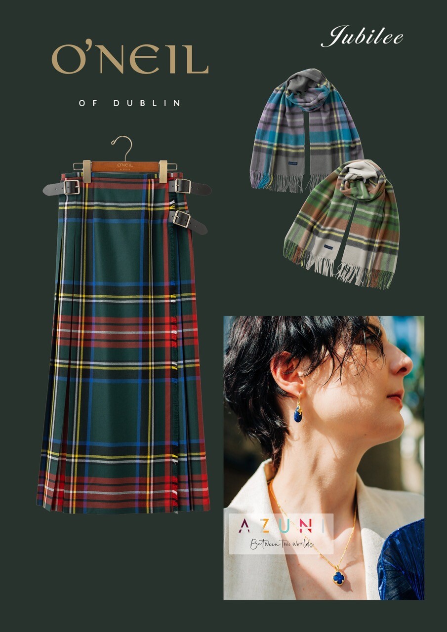 〈O'NEIL of DUBLIN〉＆〈AZUNI〉POP-UP SHOP