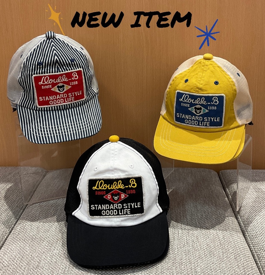 【ダブルB 】新作アイテム🧢