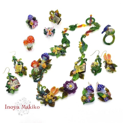 来店イベント】ガラス作家 猪野屋牧子展🌹美しいガラスのアクセサリー