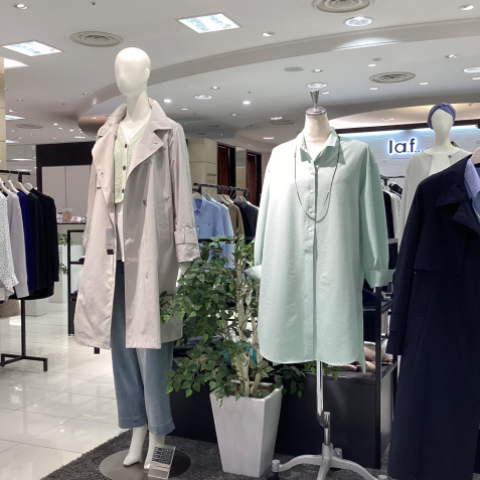 Marrakshi Life ストライプスプリングコート xlx-ladysuit104-1.jpg