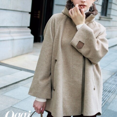 冬コート　　コムサ 🧥Oggi掲載コートのご紹介 | コムサプラチナ | 大丸神戸店公式 SHOP BLOG