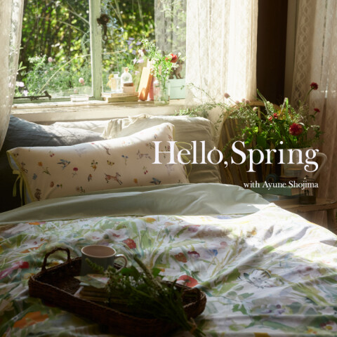 Hello，Spring～庄島歩音さんとのコラボレーションアイテムが登場