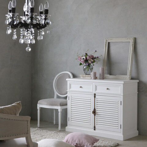 MirageスツールCrownライトグレージュ サラグレース お部屋を