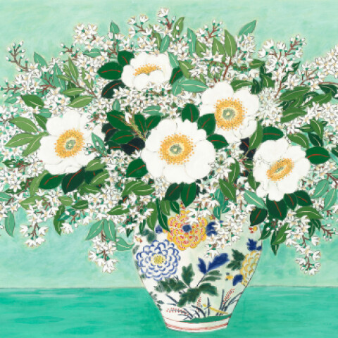 青木乃里子水墨岩彩画展 | アートステーション | 大丸神戸店公式 SHOP BLOG