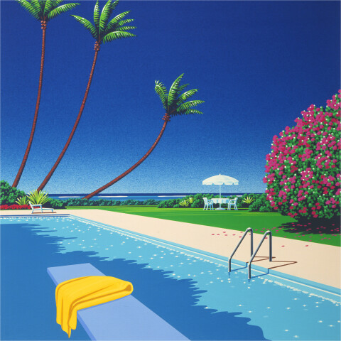 カラっと爽やかでクール！永井博 版画展 開催 | アートステーション