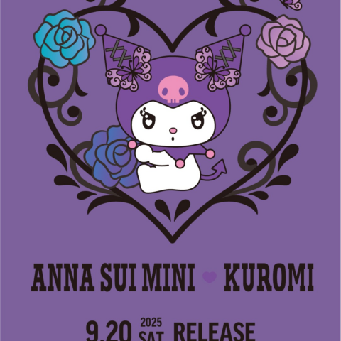 ANNA SUI mini 〉KUROMI Collaboration Item💜 | アナ スイ・ミニ