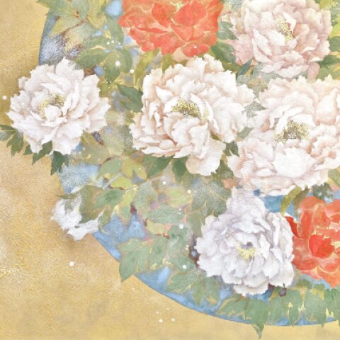 藤原郁子、【櫻】、希少な額装用画集より、美品、新品額装付、インテリア ときの詩～ 藤原郁子 展 | ギャラリー トアート | 大丸神戸店公式 SHOP