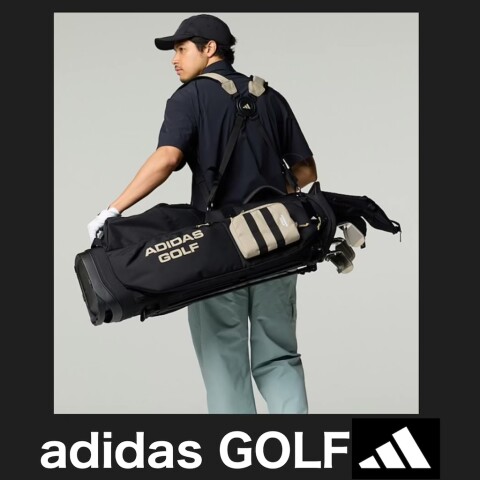 adidas9.0型　キャデイゴルフバック　　リサイクルショップ宮崎屋　佐土原店　24.8.10F adidas（アディダス） ゴルフ ZB459 ツアーダイナミック キャディ