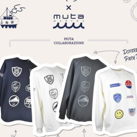 L4K3×MUTAトレーナーで遊び心をプラス | L4K3 | 大丸神戸店公式 SHOP BLOG