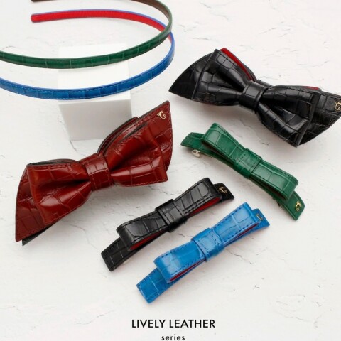 ヘアアクセサリー】秋のカラフルレザー | Complex Biz | 大丸神戸店