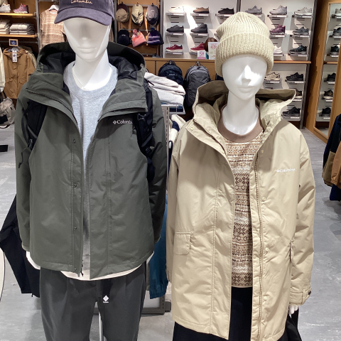 コロンさん　３点セット コロンビア 3WAY JKTのご紹介 | コロンビア | 大丸神戸店公式 SHOP BLOG