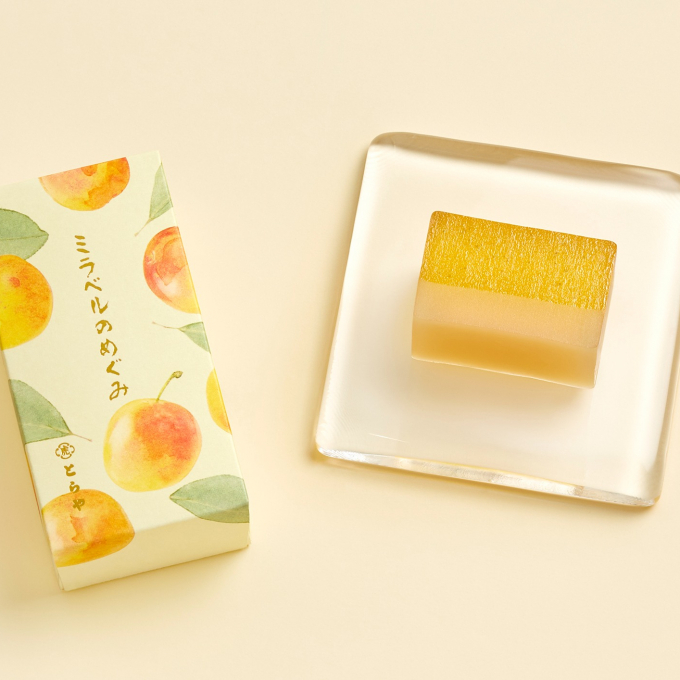 ＜とらや＞一足早く、秋の気配を味わう羊羹🍑