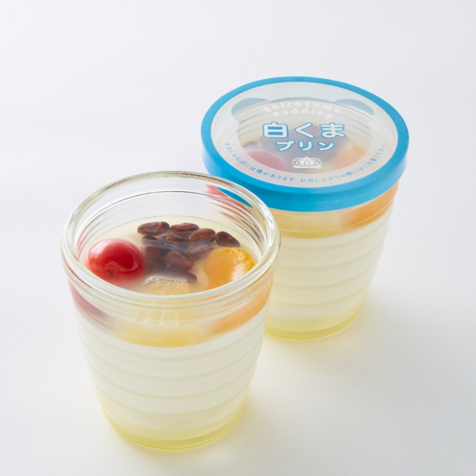 ＜モロゾフ＞ 白くまプリンのご案内♡