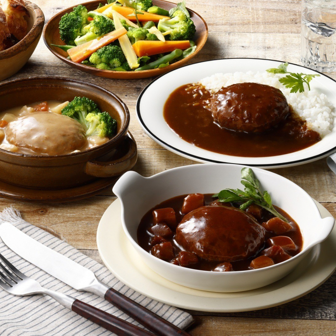 ＜神戸開花亭＞「ハンバーグ」のご紹介✨