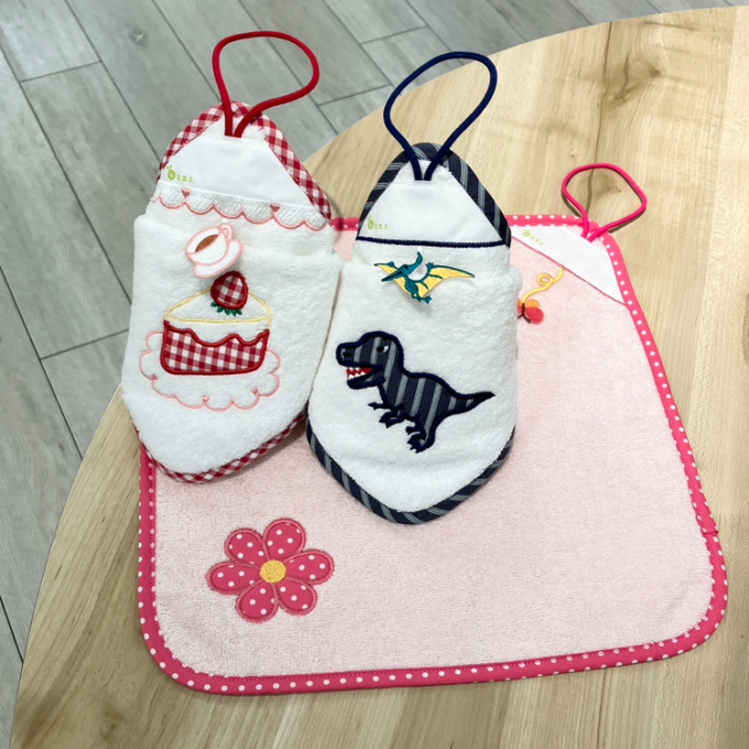 ループ付きタオルハンカチ