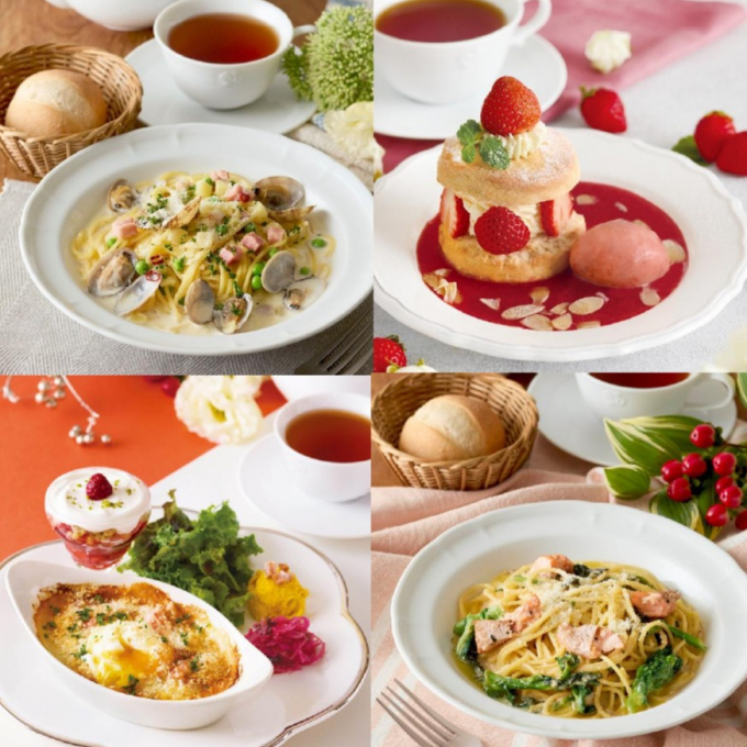 ＜アフタヌーンティー･ティールーム＞の季節メニューのご紹介✨