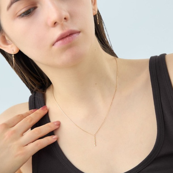 ete bijoux K18 デューネックレス