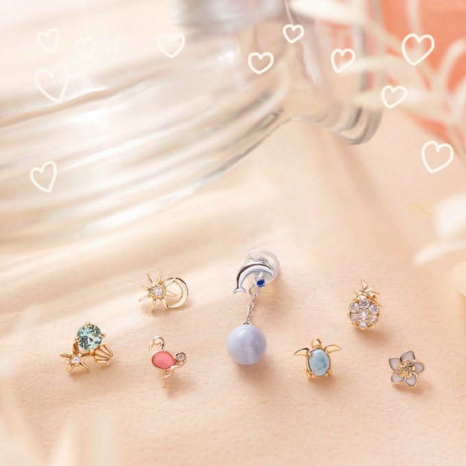 Summer Collection～組み合わせて楽しむソロピアス～