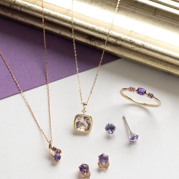 2月　Birthstone　♦アメジスト♦